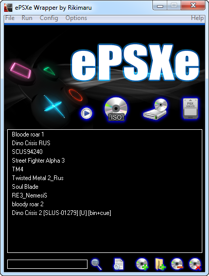 Эмулятор PS1 ePSXe Wrapper